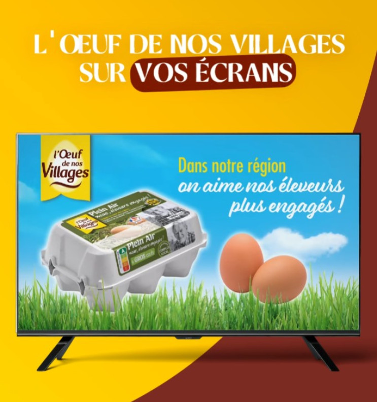 Dès ce soir, retrouvez L’Œuf de nos Villages à la télévision !